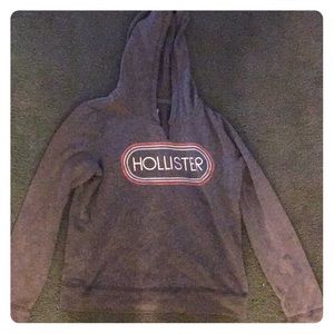 Hollister logo hoodie